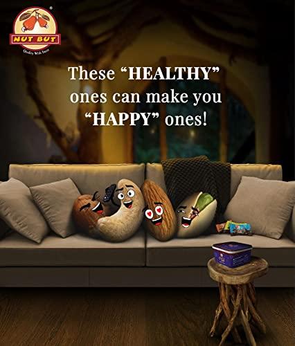 NUT BUT NUT BUT 100% Natural Premium 500g pack | Whole Crunchy Cashew | Premium Kaju Cashew Nuts Dry Fruit Nutritious & Delicious Gluten Free & Plant-based Protein Kaju