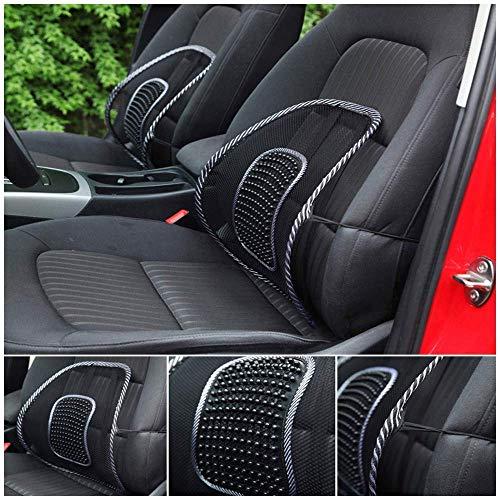 NOBILEA NOBILEA Ventilation Back Rest with Lumbar Support Mesh Cushion Pad, Universal Back Lumbar Support Chairs for Office Chair, Home, Car, Seat to Relieve Pain