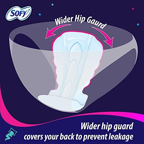 Sofy SOFY bodyfit overnight xxxl 3+3 sanitary pad Sanitary Pad (Pack of 6)
