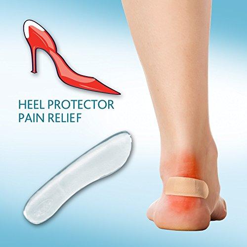 Amope Amope GelActiv Invisible Gel Heel Protectors - Insole for Women, 1 pair, also available Heel Cushions, Sensitive Spots, and Ball of Foot