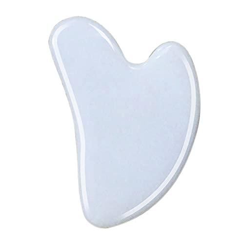 SOWUNO SOWUNO Gua Sha Facial Tool Crystal Household Heart Shape Lightweight Gua Sha Massager Scraping Massage Tool Home Household Indoor Women Girls Natural