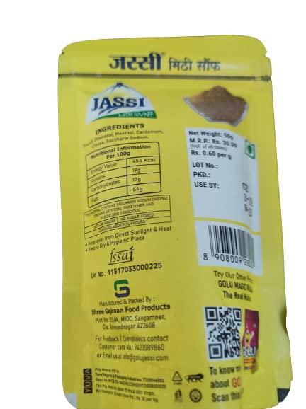 JASSI MITHI SOUNFF JASSI MITHI SOUNFF Mouth Freshener Mukhwas (Pack of 16 Pouches each 50 Gm)