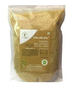 Value Life Browntop,Foxtail(Korralu),Barnyard(Udalu) Millet by Value Life - 3kg(Pack of 3)