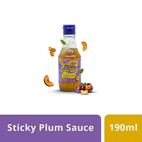 Blue Dragon Blue Dragon Sticky Plum Sauce | No Preservative | Vegan | Sesame Seeds, Peanuts and Nuts | Sticky Plum Sauce - 190ml (Pack of 2)