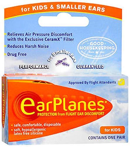 EarPlanes Earplanes Earplanes Childrens Ear Plugs Disposable 1 each (Pack of 2)