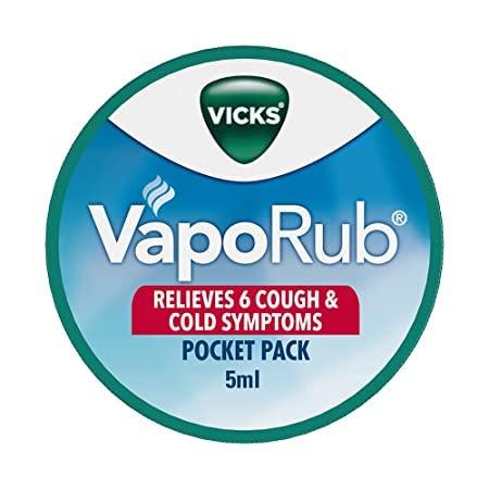 Generic Vicks Vaporub Mini, 5ml [Pack of 4]..UNIQUE