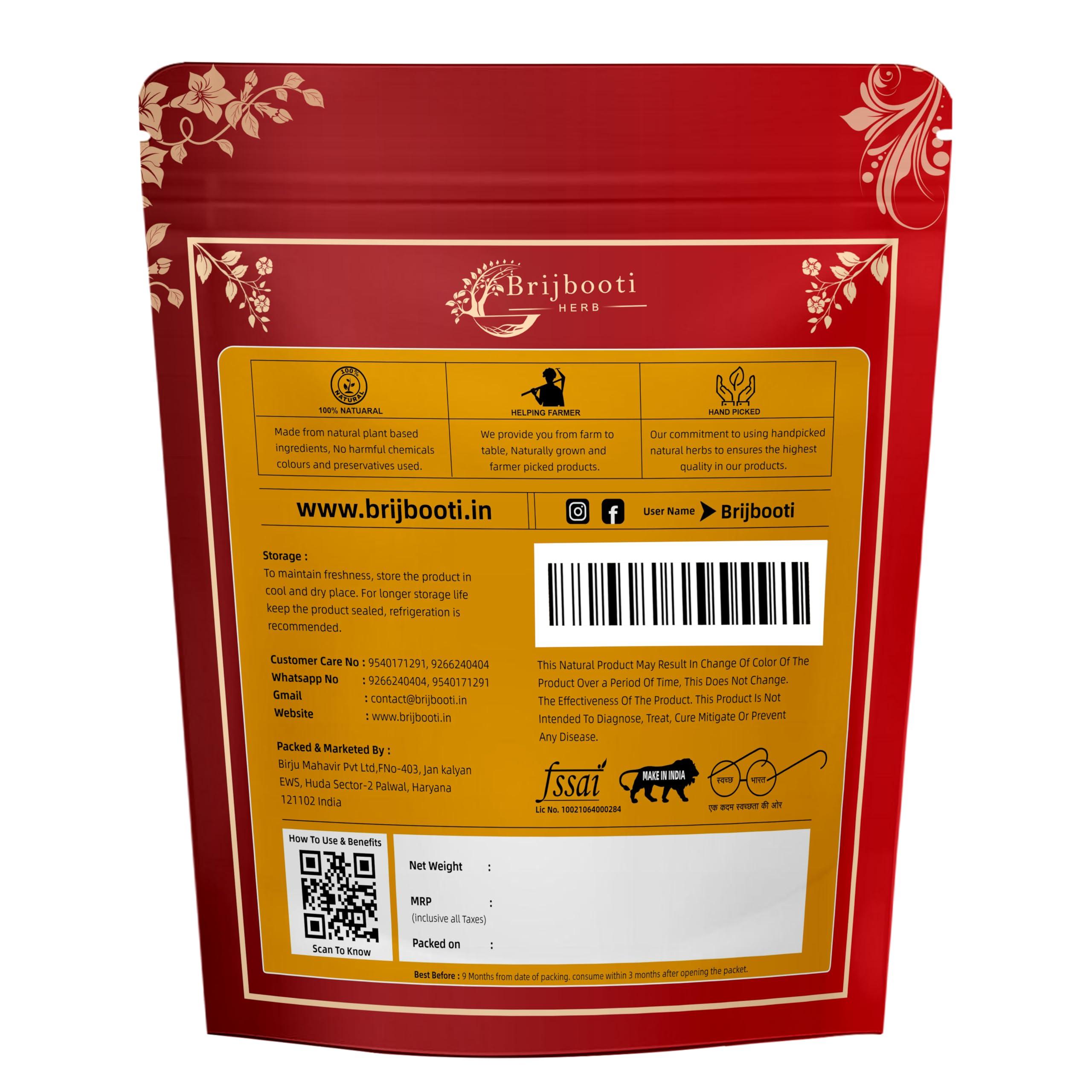 BrijBooti BrijBooti Ajwain Moti - Ajwain Whole - Ajwain - Trachyspermum Ammi - Carom Seed - 100 Gr