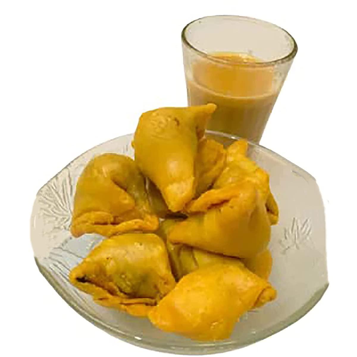 Palu Samosa Bhandar Prayagraj JSR Online Masale wala Samosa 400 GMS, Dry Samosas from Prayagraj Uttar Pradesh | Delicious & Crunchy Mini Samosa Namkeen Snacks| Smart Snacks| Evening Tea Time Snack|