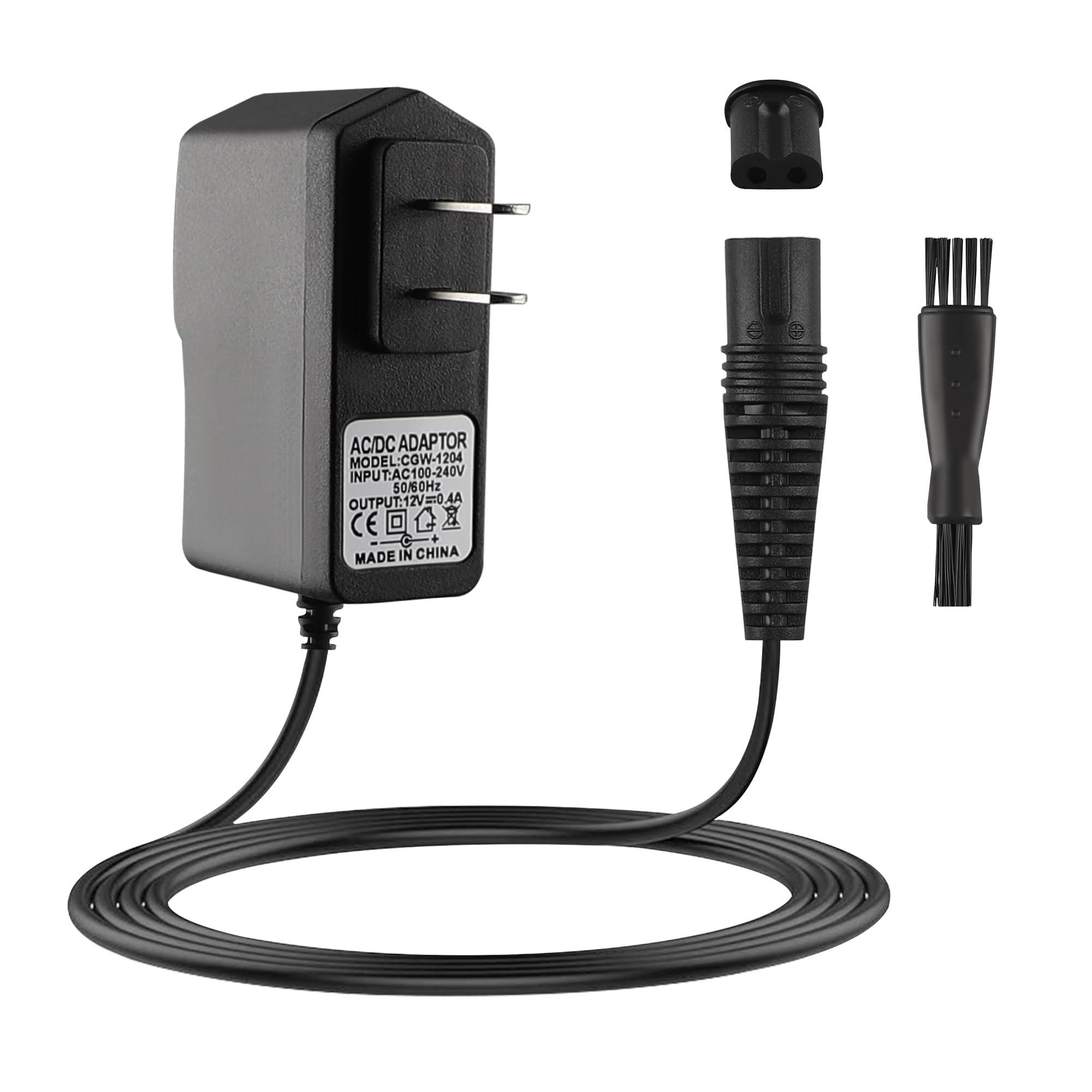 FNKTQL FNKTQL 12V Charger for Braun Shaver 9 8 7 6 5 3 1 XT5 Series, Power Cord for Braun S3 S6 S7 S8 S5 S9 S1 Electric Razor 3040s 340s 9385cc 370 720 760cc 790cc 720s-4 7865cc 9090cc 9330s 5018s (5Ft)