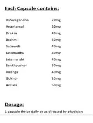 AYURVED ZONE GOOD HEALTH CAPSULE PACK OF 3 FOR WEIGHT GAIN