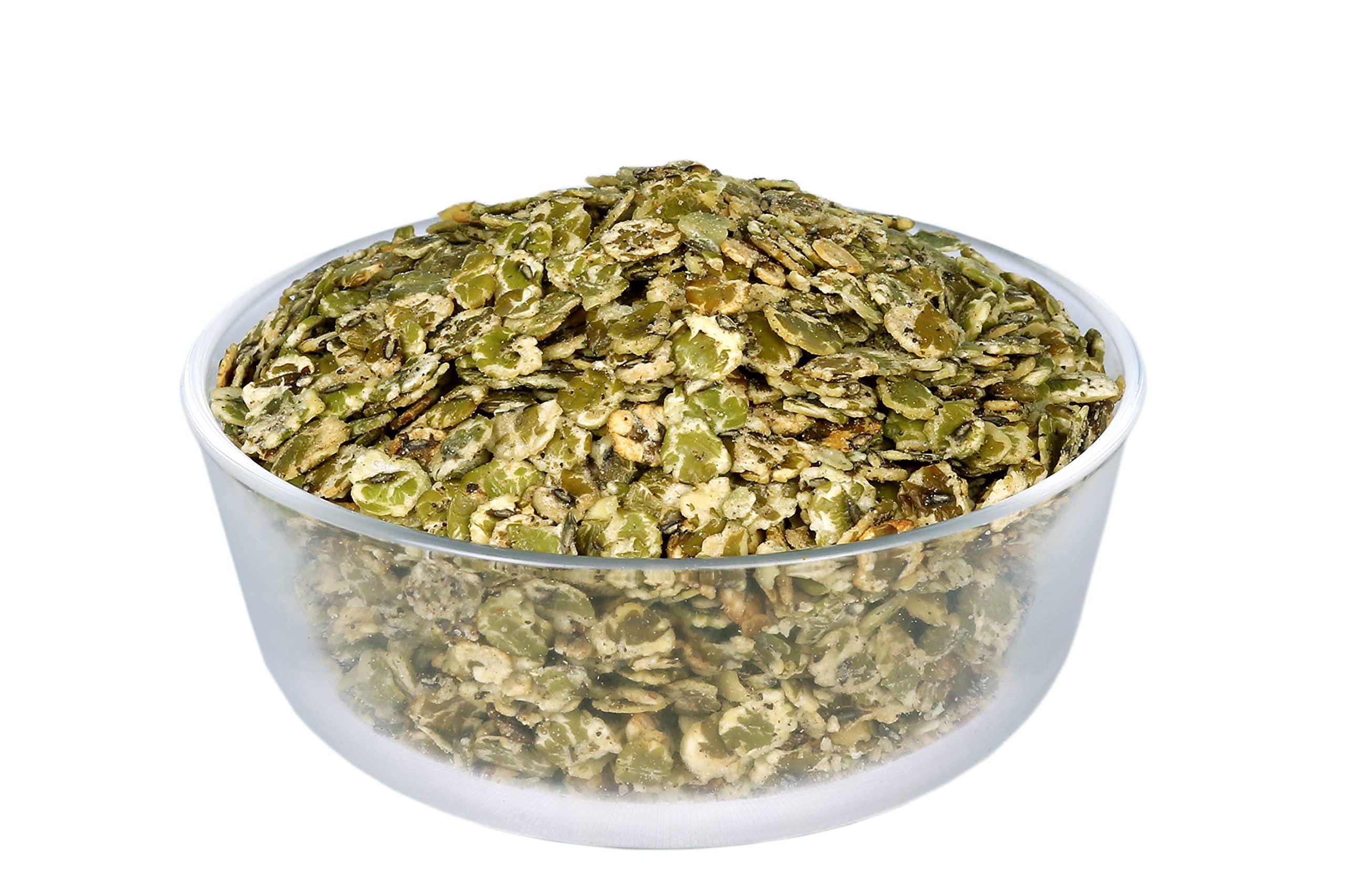 P P FOODS P P Foods Roasted Moong Jor/Beaten Moong (1000 gram) 1KG NON-FRIED/BAKED MOONG JOR