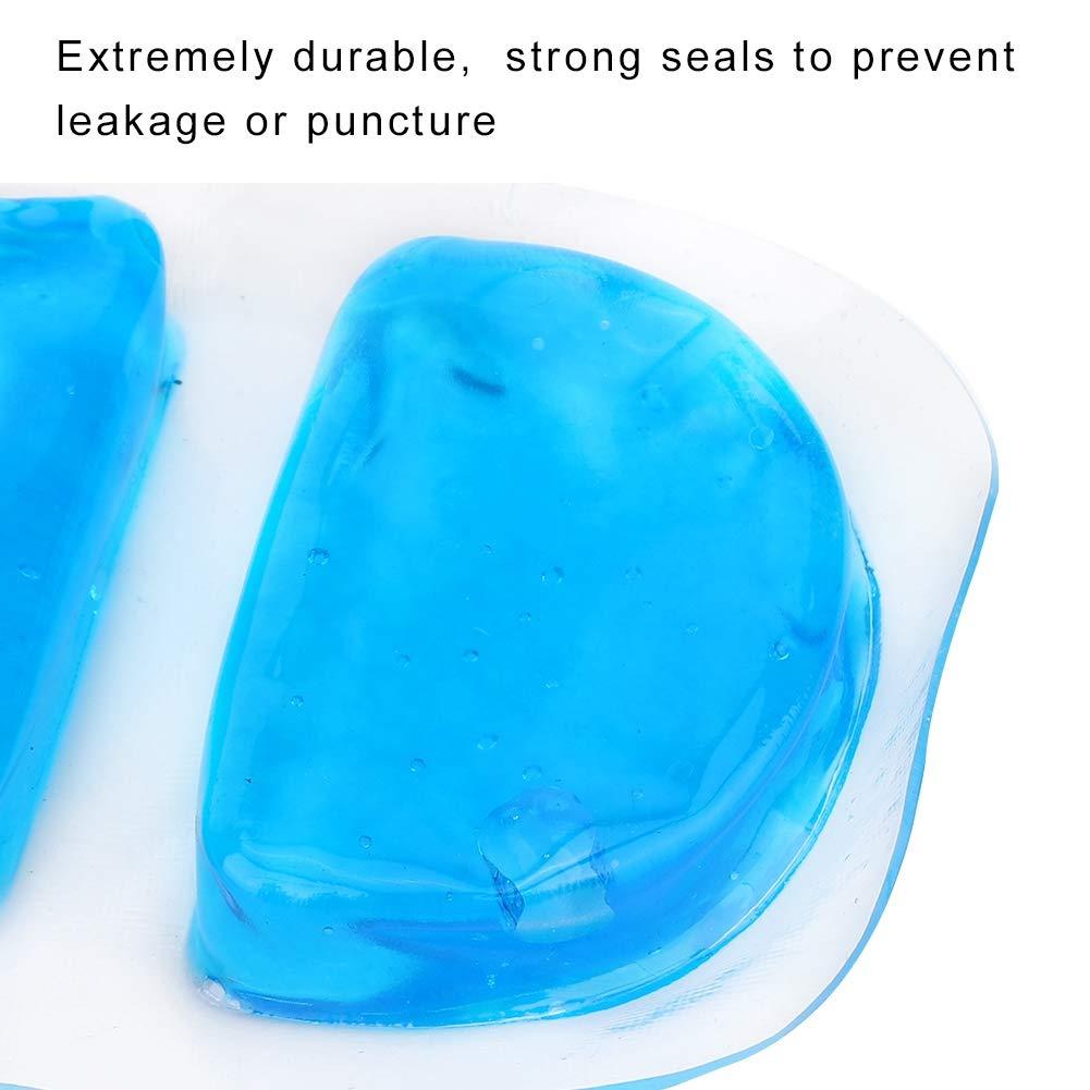 Focket Focket Reusable Gel Ice Packs for Nose, Portable Exclusive Nose Cold Gel Ice Pack Cold Compress, Natural Safe Cooling Refreshing Cold Ice Pack, Extremely Durable and Strong Seals for Injuries