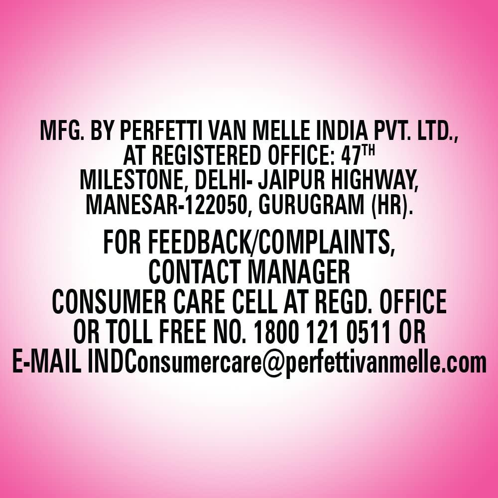 HappyDent Happydent Wave, Xylitol Sugarfree Fruity Flavour, Bubble Gum Bottle Pack, 231.2g (Pack of 8)