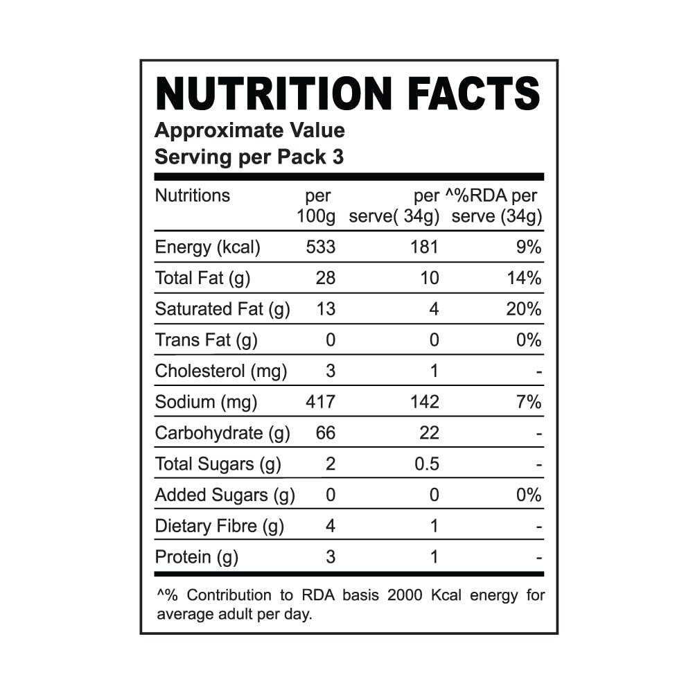 Tasty Nibbles Tasty Nibbles Kerala Crunchy Banana Chips 100g x 2 [Pack of 2, 200g]