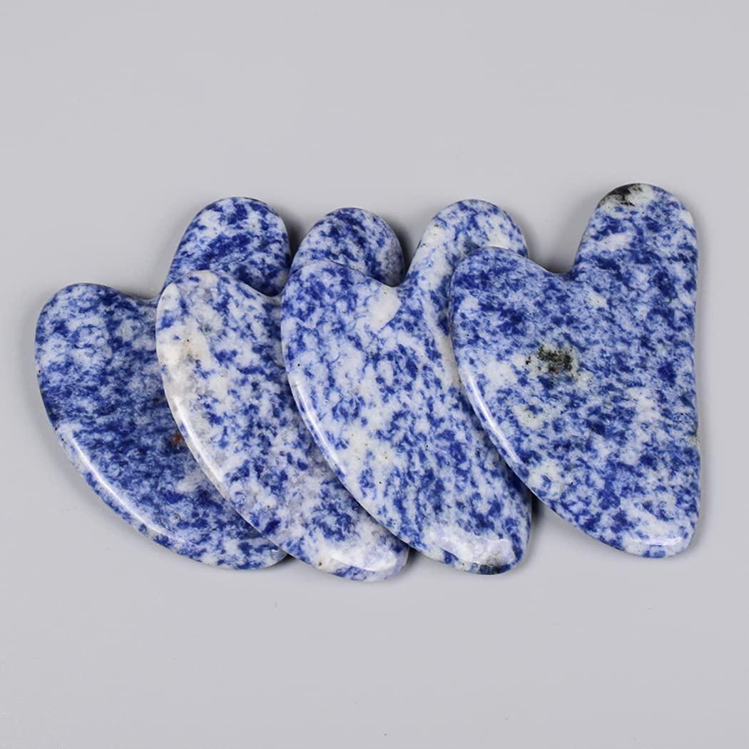 Dorakitten Dorakitten Gua Sha Facial Tool Crystal Lightweight Heart Shape Small Professional Scraping Massage Tool Multifunctional Indoor House