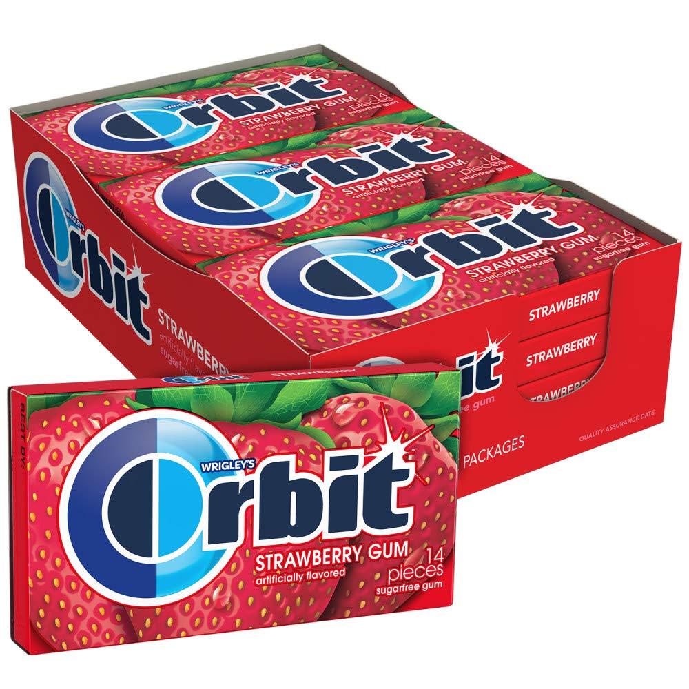 Orbit Orbit Gum Remix Strawberry 14 Count Pack Of 12
