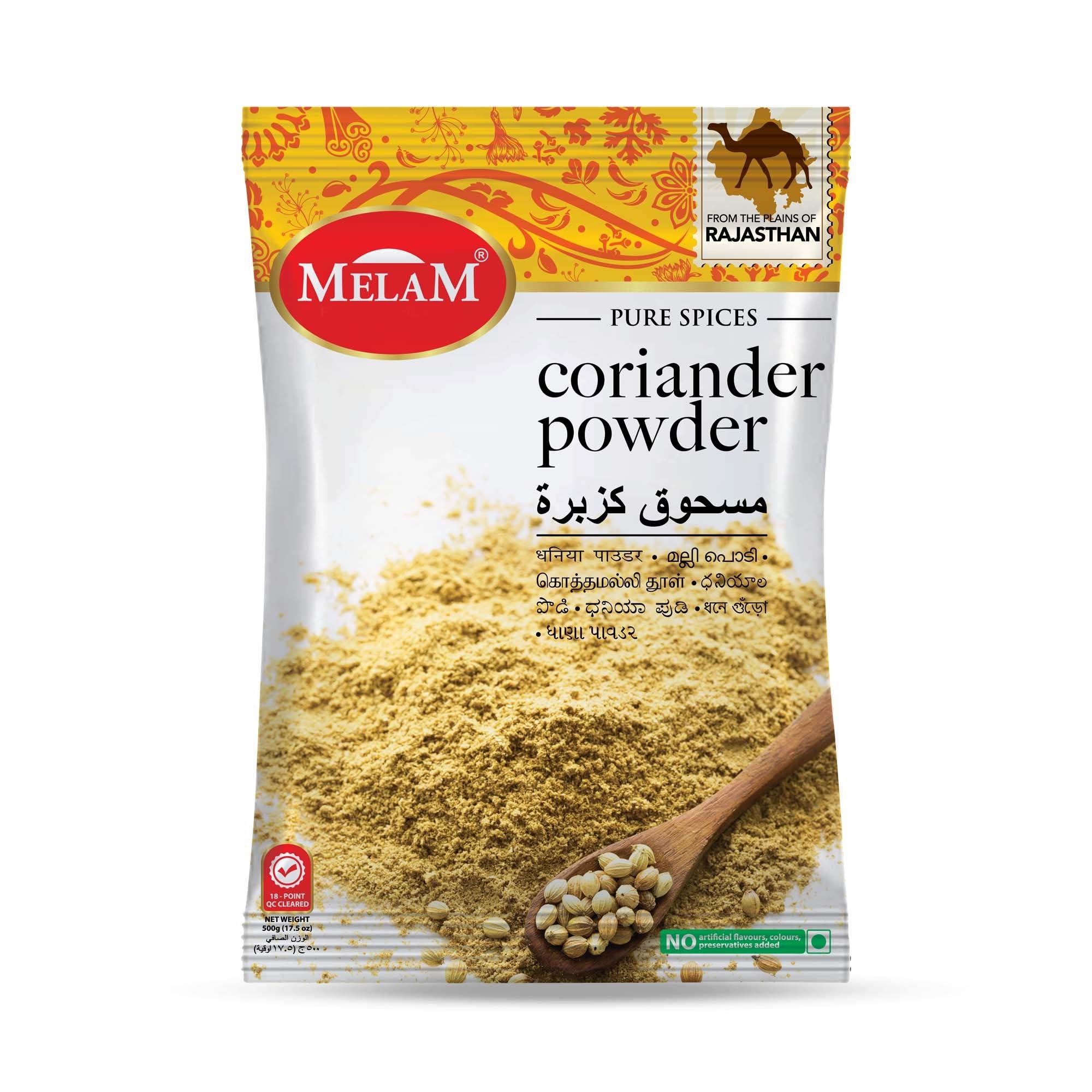 MELAM PURE AND AUTHENTIC MELAM Coriander Powder | Dhania Powder - 500g