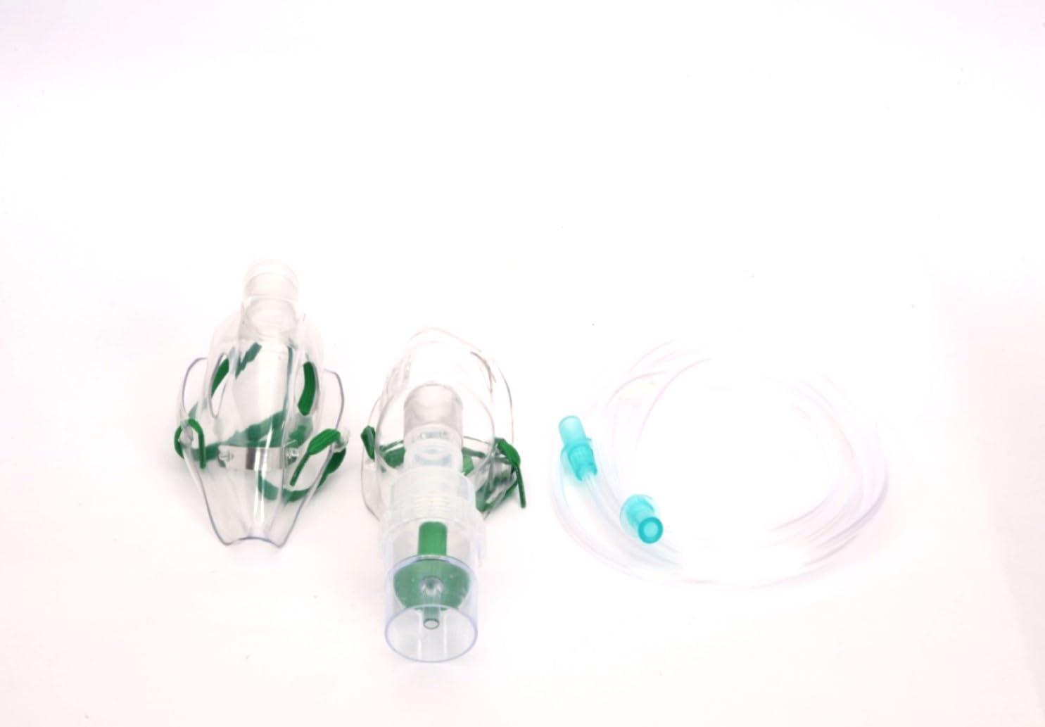 briteway BRITEWAY JUSTWELL Ultra Compact Nebulizer Machine for Adults and Kids with complete mask kit, Low Noise Compressor for Home Use and Asthma Inhalation, White