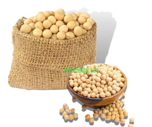 PRO ORGANIC LIFE Pro Organic Life safed matar, white peas dry, white vatana, sukhe matar, dry matar 900 grm