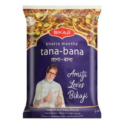 Generic Bikaji Tana Bana Khatta Meetha 400g (PACK OF 4)