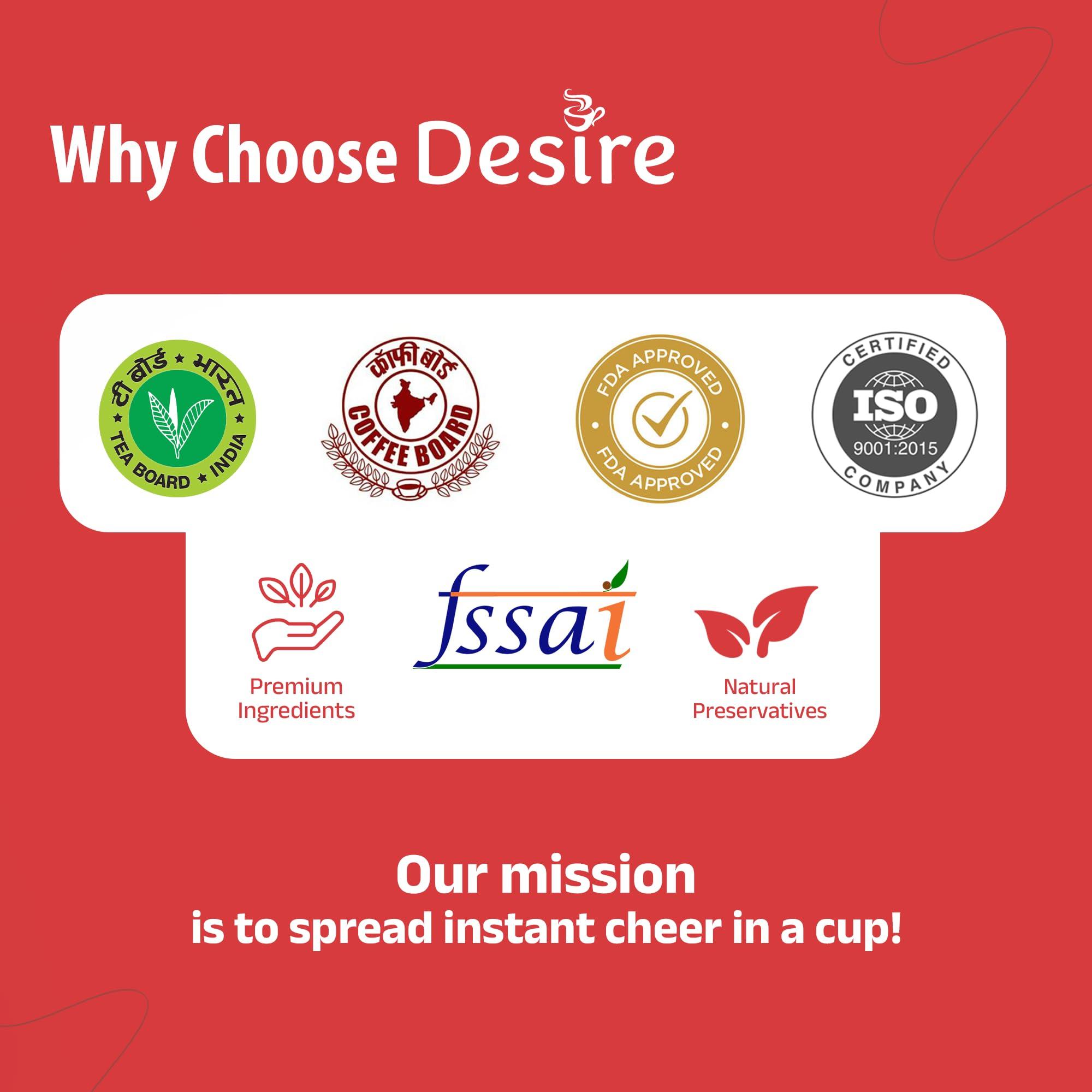 Desire Desire Instant Premix Jain Food Tomato Soup Pack - Fresh Tomatoes 500g Readymade Soup Packet - Just Add Hot Water (Jain Tomato Soup)