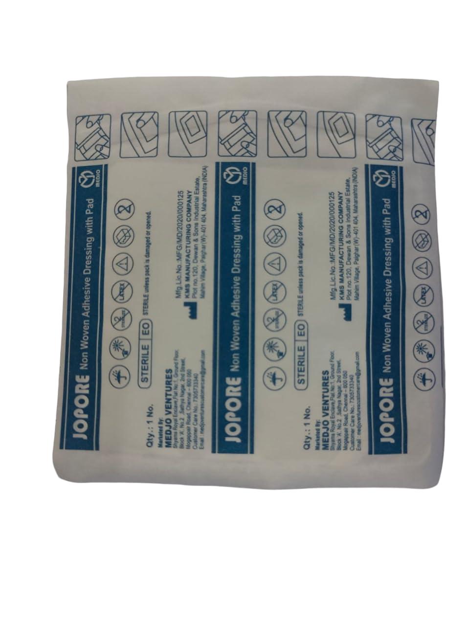 JOMED JOMED JOPORE NON WOVEN ADHESIVE DRESSING WITH PAD SIZE : 10 X 10 CM BOX OF 25 PCS