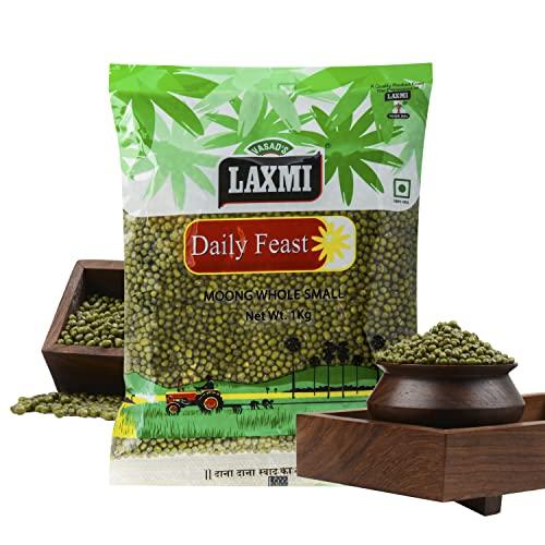 Laxmi Daily Feast Laxmi Daily Feast Moong Whole Small | Mung for Sprouting (Desi) -1 Kg