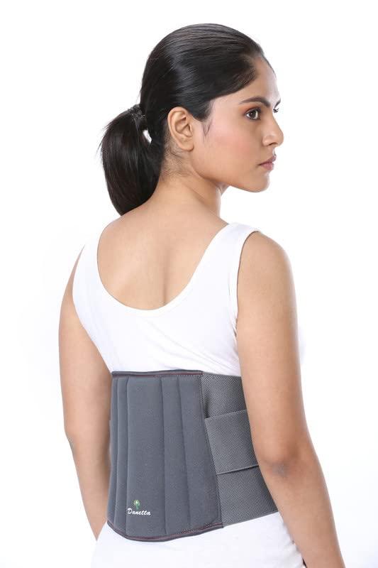 Danetta LUMBAR SACRAL BELT (LS BELT) (SMALL) for back pain men & women| Back Pain Relief, and Sacral Support