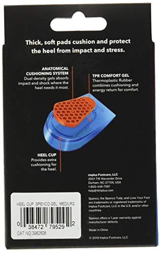 Spenco Spenco Gel Heel Cups Med/Lrg 1 Pair