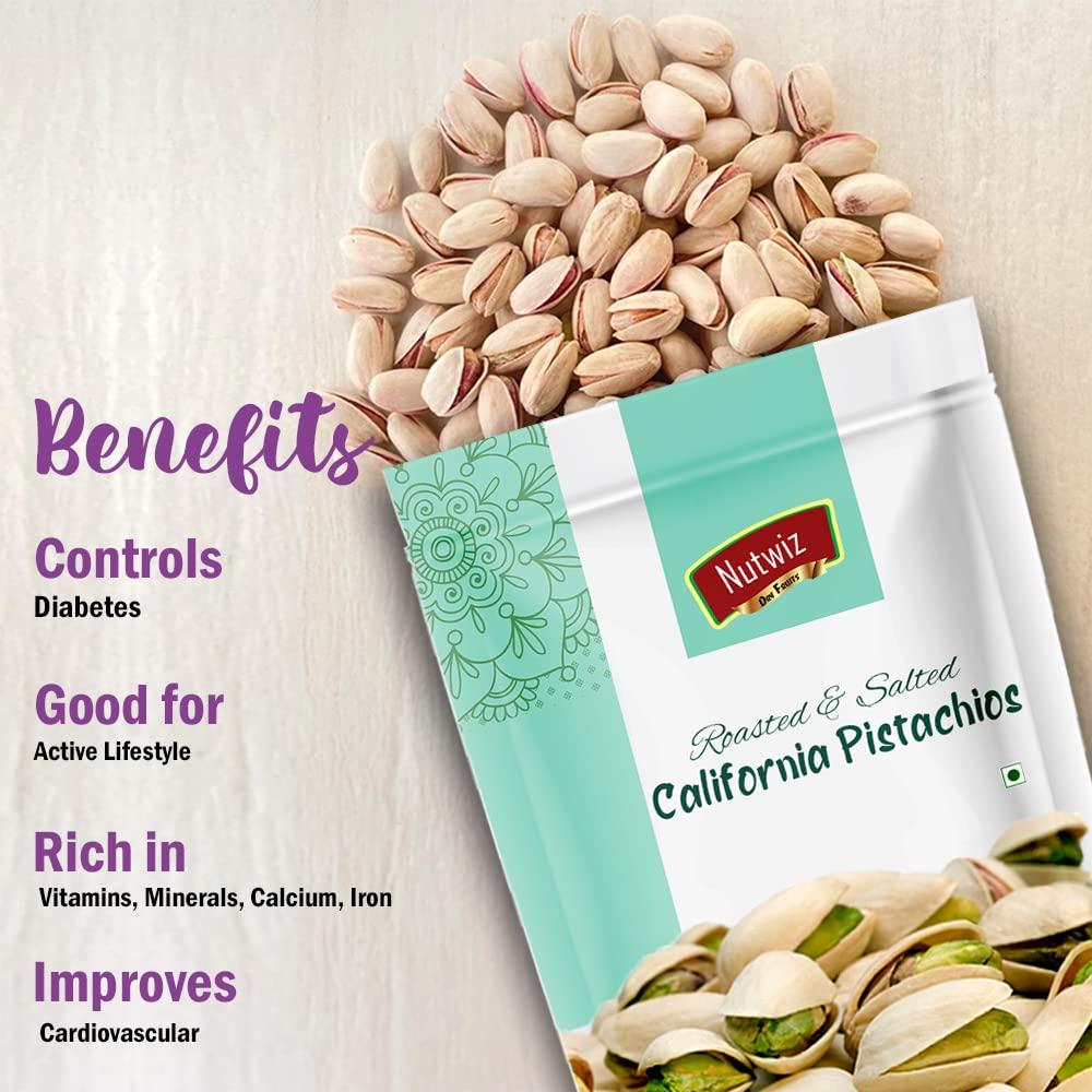 Nutwiz Nutwiz Premium Pistachios (Pista Pishori, 750g)