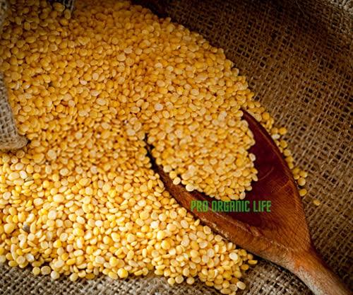 PRO ORGANIC LIFE Pro Organic Life yellow split moong dal beans yellow lentil1350 GRAMS
