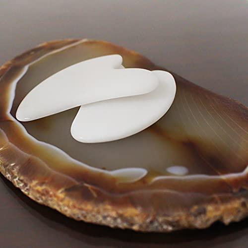 SOWUNO SOWUNO Gua Sha Facial Tool Crystal Household Heart Shape Lightweight Gua Sha Massager Scraping Massage Tool Home Household Indoor Women Girls Natural