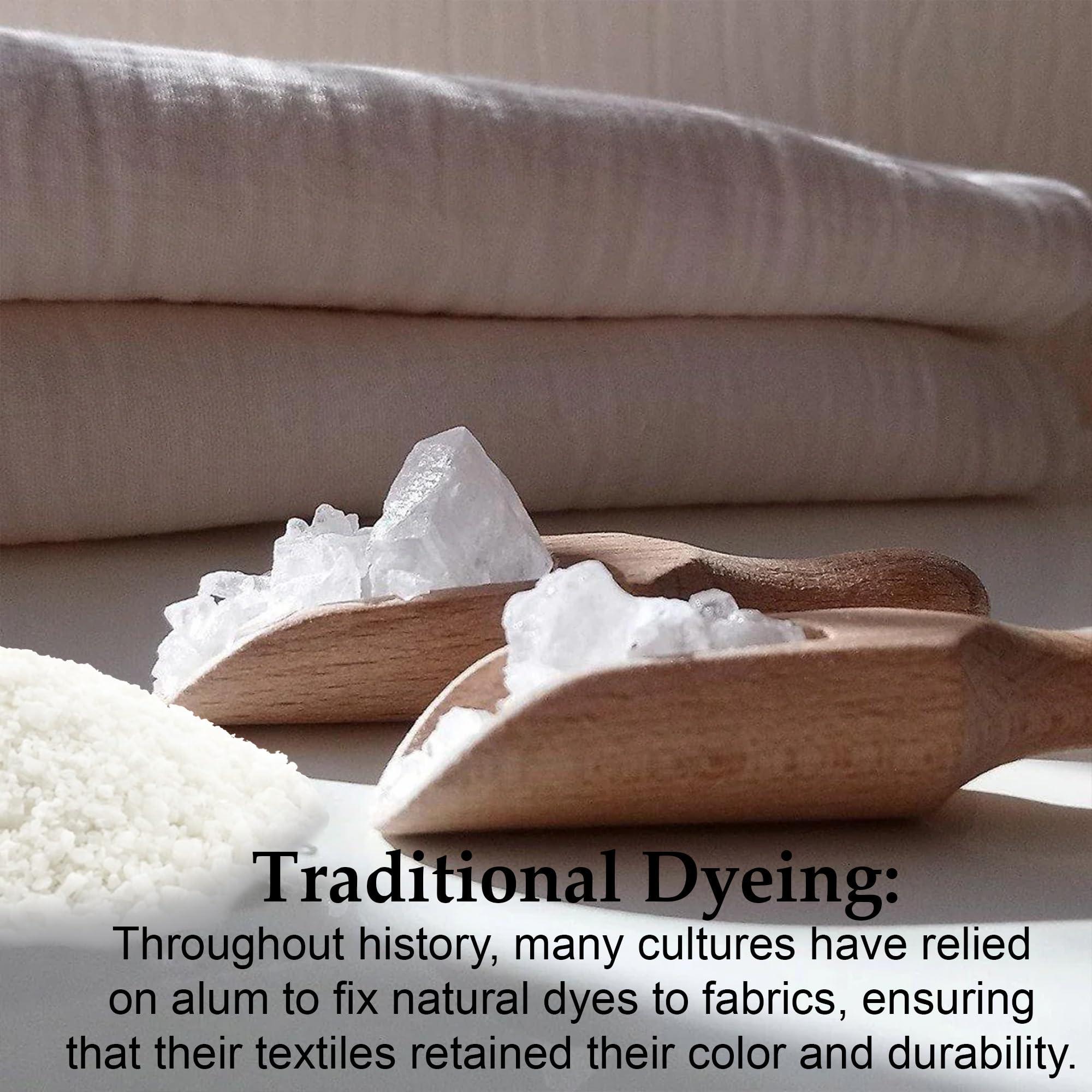 minature Alum Powder by mi nature | Purified Fitkari Alum powder (phitkari) for Skin Care |Water Purify| Pure Alum powder Cruelty Free |Pack of 2 (227g Each)