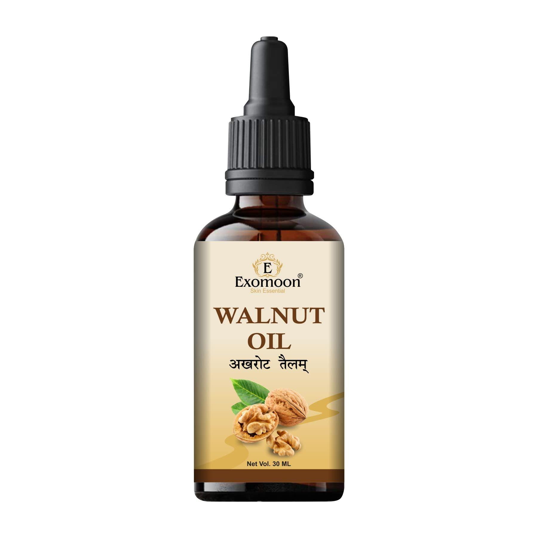 Exomoon Exomoon The Original Thyroid Walnut Oil, 30ml - Cold Pressed, Pure & Natural - for Massage and Aromatherapy (Pack of 3)