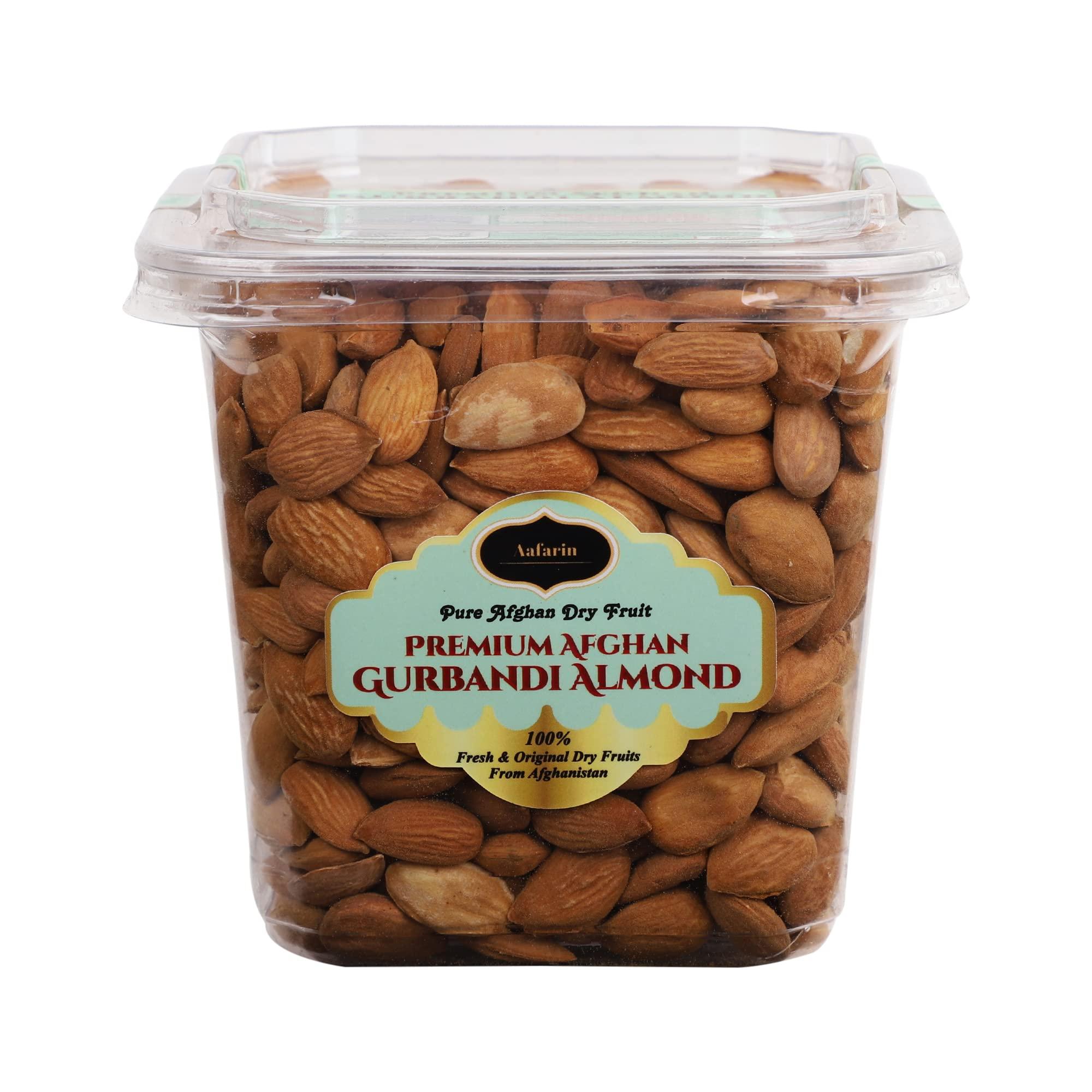 AAFARIN AAFARIN PREMIUM AFGHAN GURBANDI ALMOND (SHAHI BADAM/ CHOTI GIRI BADAM) (1000 GRM)