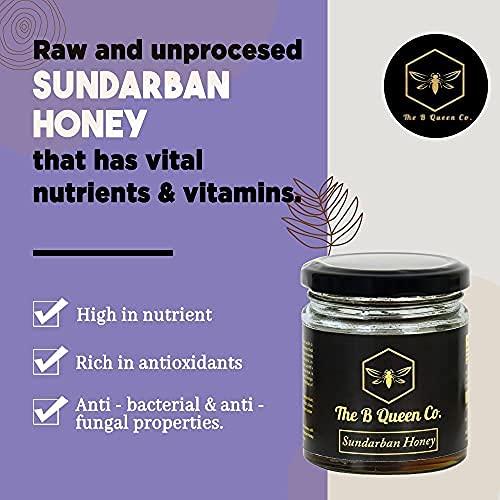 The B Queen Co. The B Queen Co. Sundarban Honey (200 grams) | Raw Honey | Natural Honey | Pure Honey | No added preservatives | No added sugar.