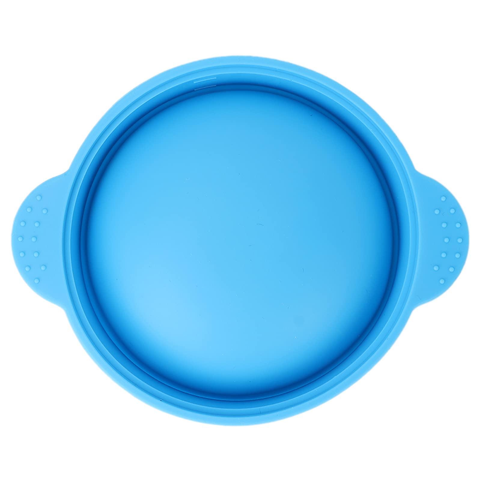 Byged Waxing Bowl, Compact Portable Removable Wax Pot Eco Friendly Slicone Safe Non Toxic for Wax Warmer for Home for Beauty Salon(blue)