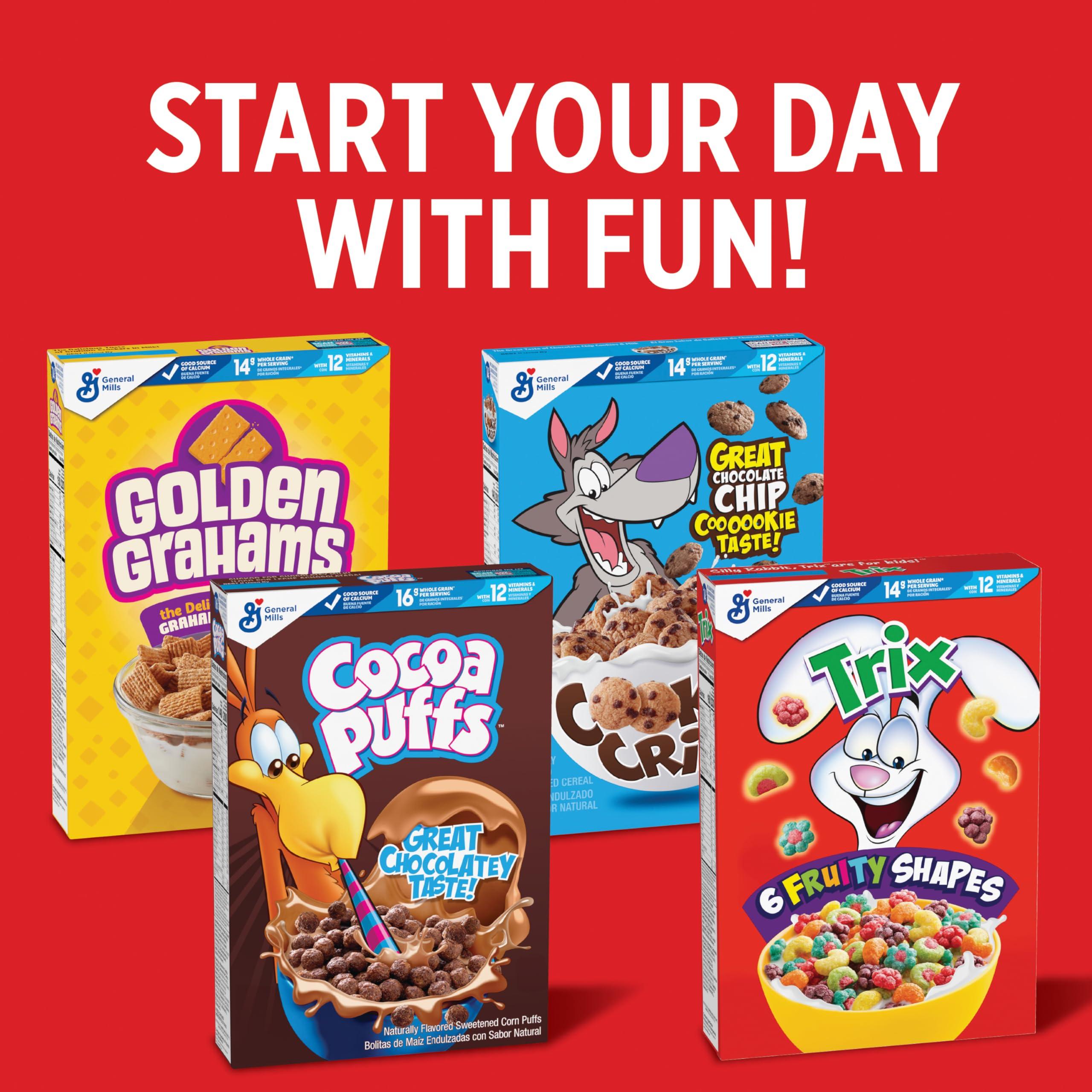 General Mills General Mills Trix Fruit Flavored Sweetened Corn Puffs Cereals, 10.69 oz 303 g