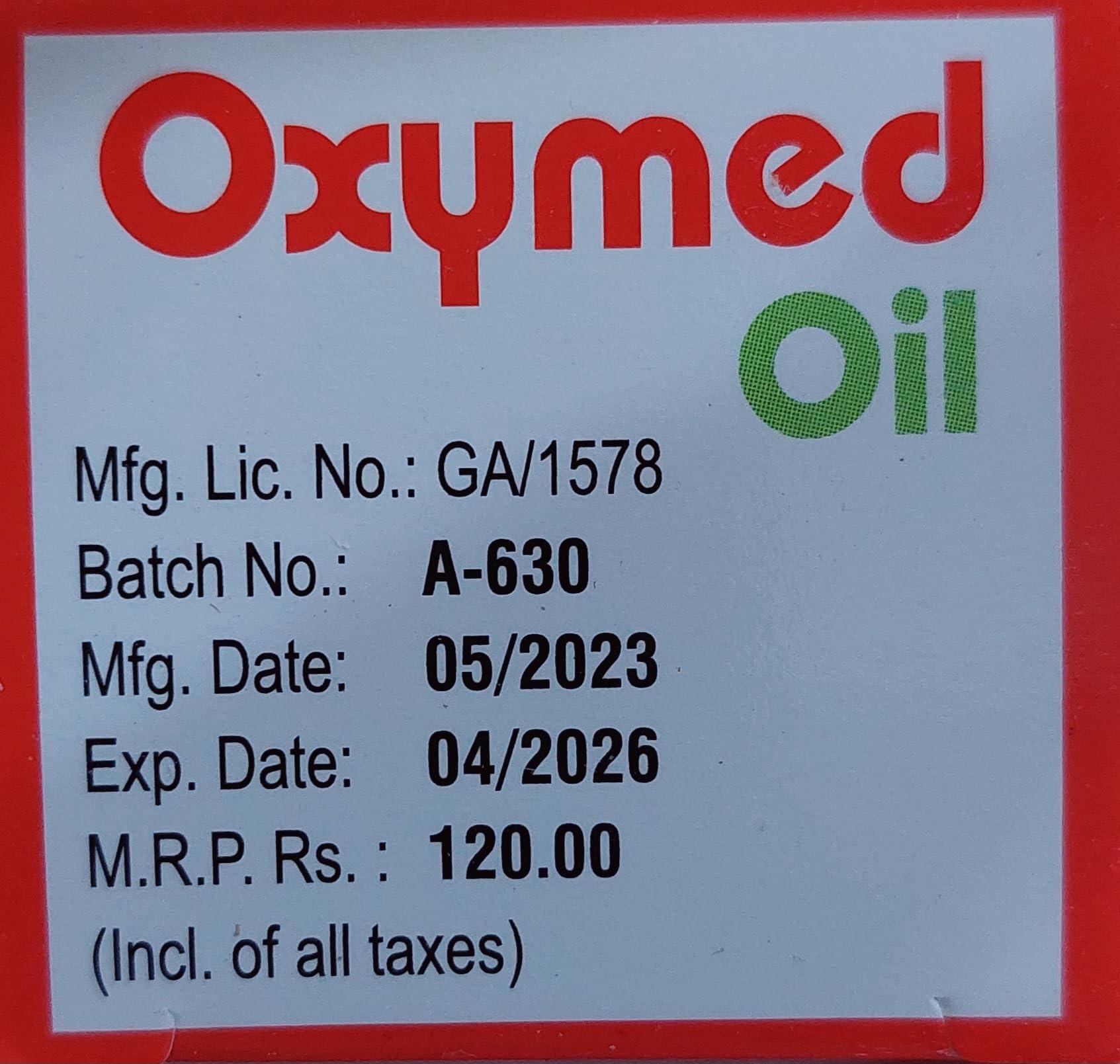 Generic Oxymed Pain Relief oil