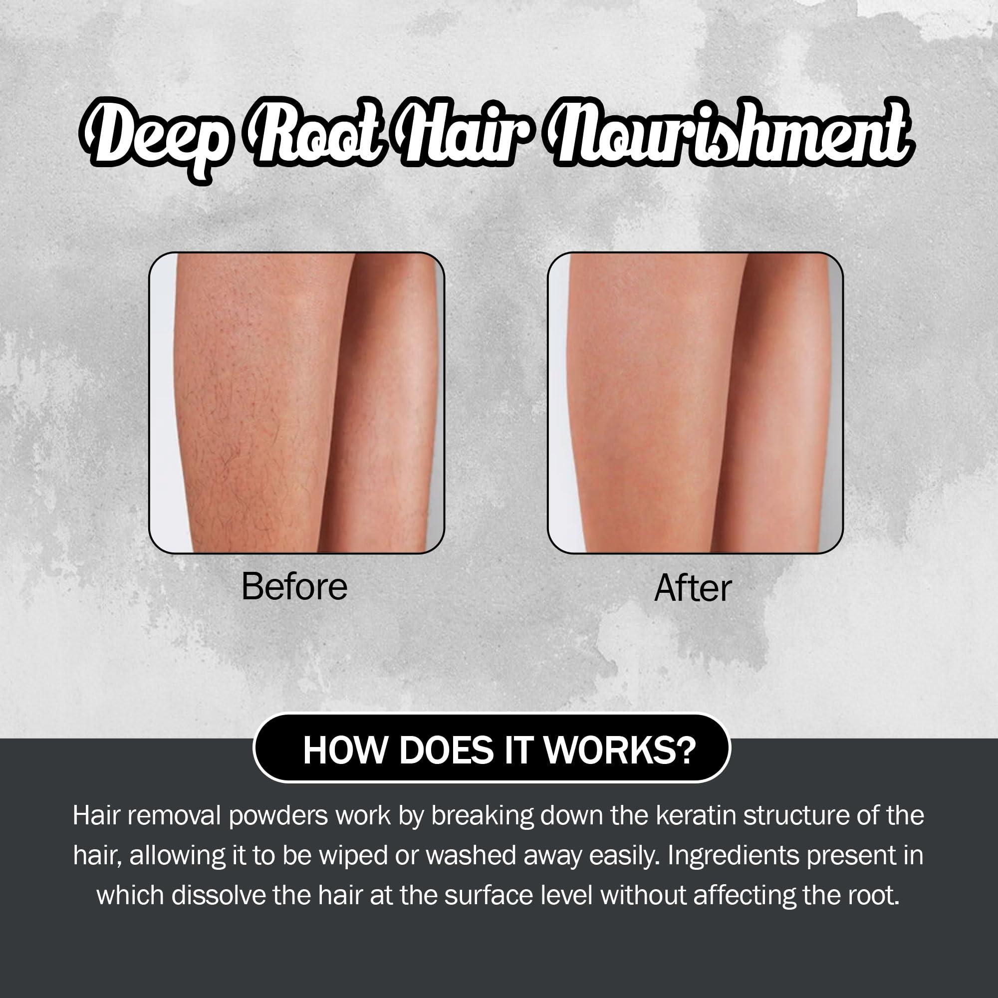 7 DAYS 7 Days Hair Removal for Women, Wax Powder for Hair Removal, Bikini Wax Powder for Women, Hair Removal Powder for Women, Herbal Wax Powder for Hair Removal (100gm)