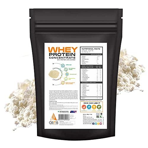 Asitis Nutrition AS-IT-IS Nutrition Whey Protein Concentrate 80% Unflavoured, Labdoor Certified (500Gm)