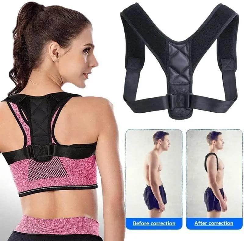 VK SURGICAL VK SURGICAL Upper Back Relief Adjustable Back Posture Support Belt Shoulder Support Belt for Women (Free Size)