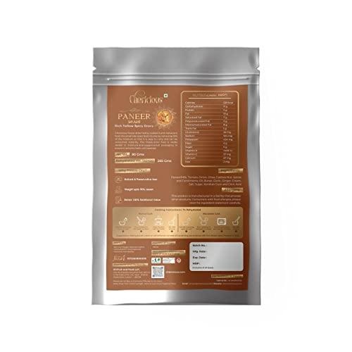 Chericious Chericious Ready Eat Shahi Paneer, Vegetarian Meal, Instant Food, Cook Food, Readymade Food Packet, Heat and Eat Food, Indian Food, Travel Carry Food (Pack of 2)