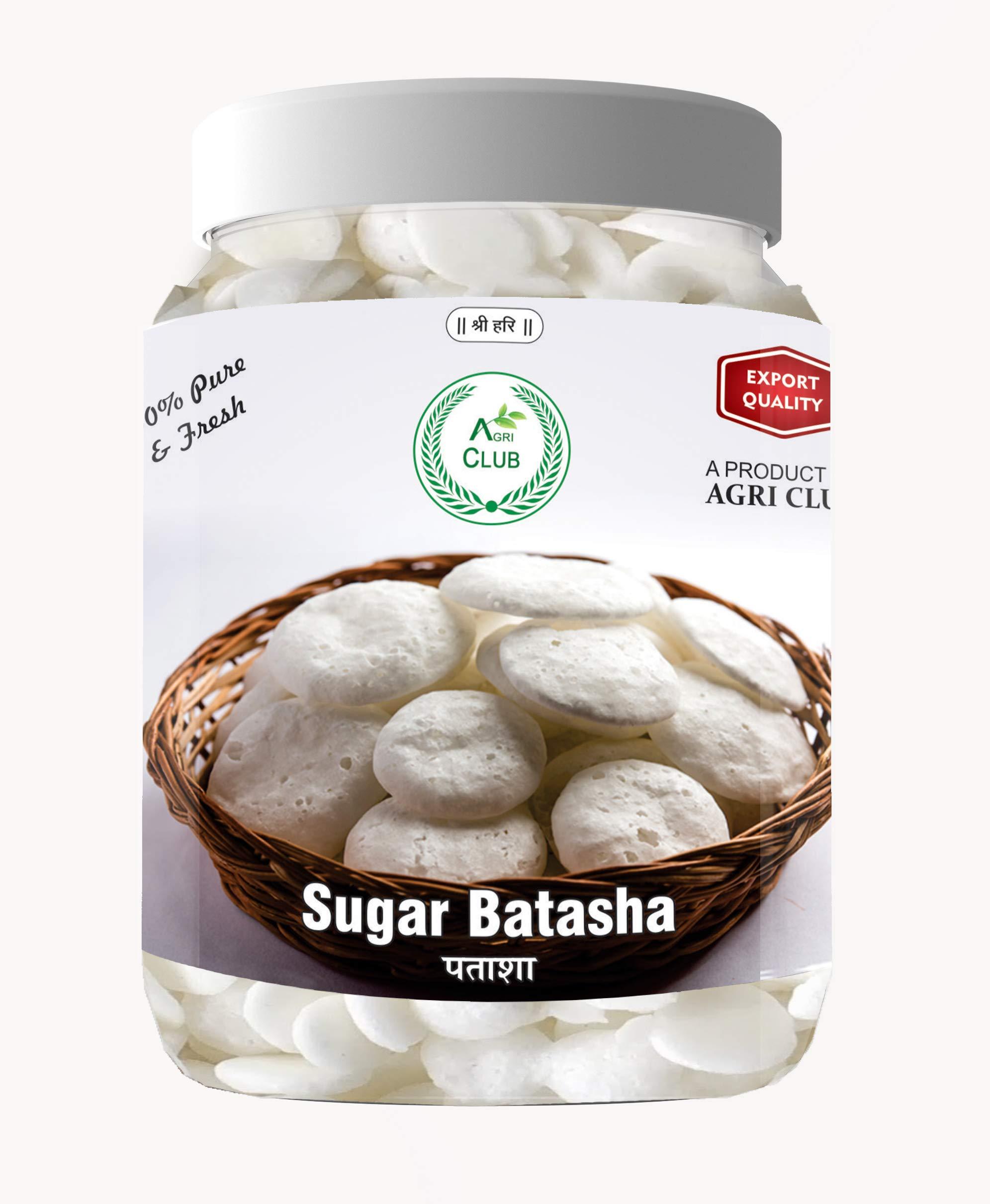 AGRI CLUB Sugar Batasha 350gm | Patasha | Sugar Drop Candy | Batasha for Puja | Agri Club