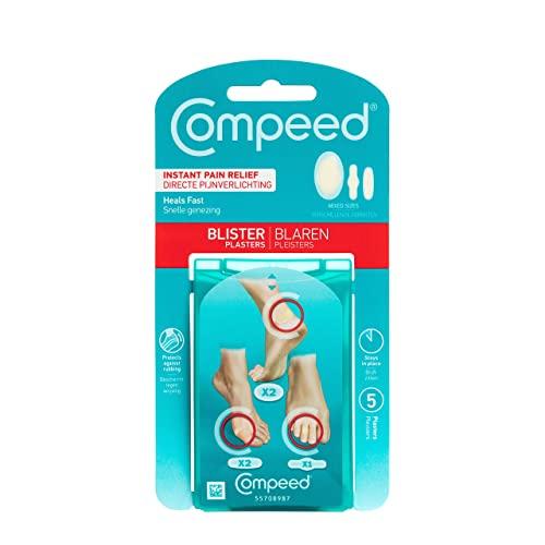 Compeed Compeed Fast Healing Advance Blister Cushion Foot Heal,Toe,Finger Rubbing Protection from Shoe Bite while Walking n Running_10 Pc Mix Pack,Men n Women