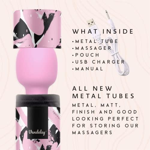 Vandelay Vandelay® (UK) Magic Mate Sports Massager Diamond Edition (Millenial Pink)