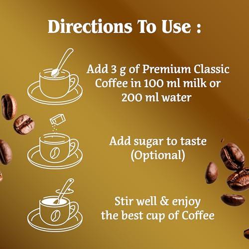 Coorg Valley Coorg Valley Premium Classic Coffee | Arabica Robusta Blend | Freeze Dried Coffee - 50 g (Pack of 1)