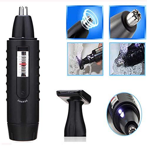 SDMS 2in1 Rechargeable Nose Trimmer For Men Face Care Beard Hair Removal Shaving Trimmer Hair Nose Cutter Hair Clipper Men Nose Trimmer Personal Care Products for Men & Women