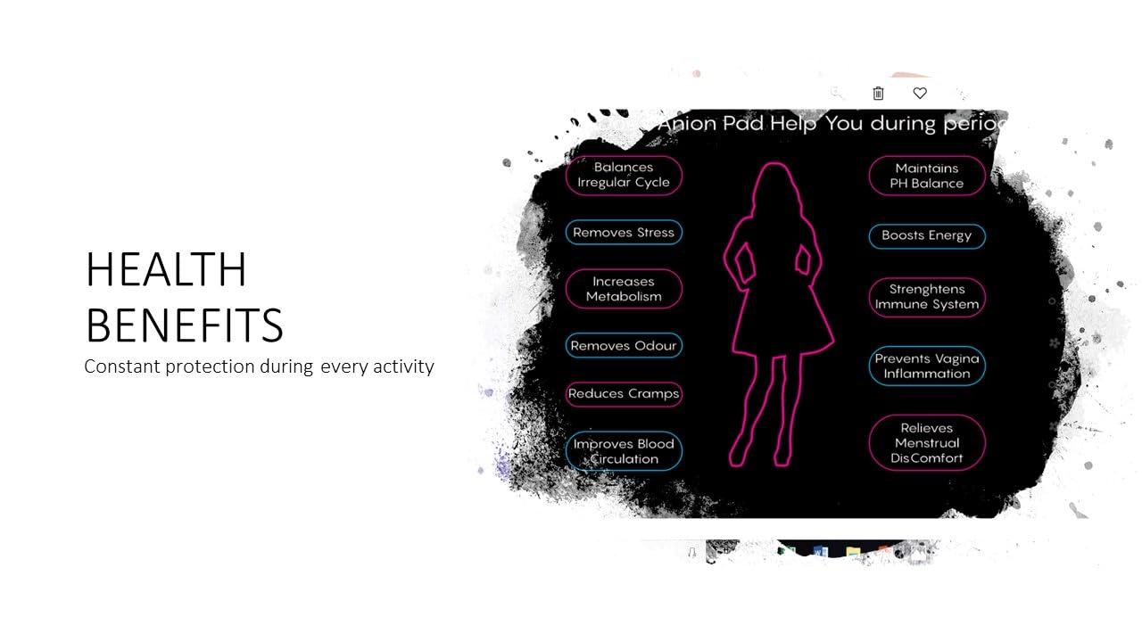 gypsy inc Gypsy Anion Ultra-Thin Sanitary Pads for Women | 40 Cotton Sanitary Napkins  Large (5 x 8) | Toxic Free & Rash Free Periods | Leakproof | Quick Absorption | Unscented | Extra Long | Skin Friendly.