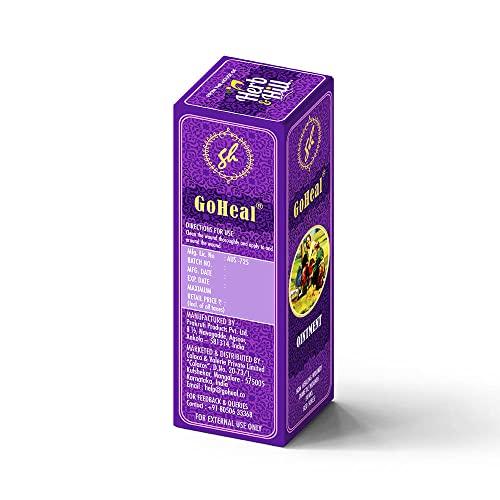 Herb & Hill GoHeal - The cream clinically proven and doctor approved to apply topically on non-healing wounds, bed sores, pressure sores, diabetic wounds And venous ulcers (10 Gram)